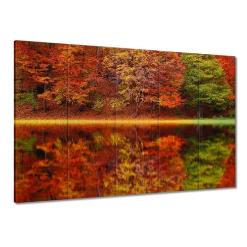 Peinture imprimée sur toile d'automne pour sublimer un salon chaleureux