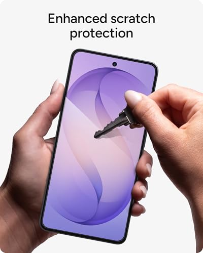 Image of ZAGG Glass+ Samsung Galaxy S26 Screen Protector - Impact & Shatter Protection, 3x Stronger Tempered Glass, Fingerprint Scanner Compatible, Scratch Resistant, InvisibleShield, Easy Installation