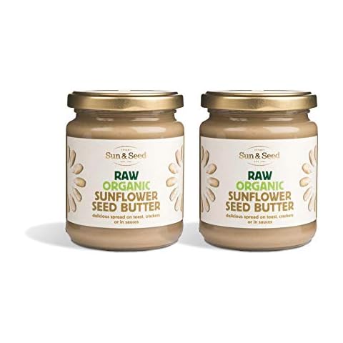 Sun & Seed - Raw Organic Nut Butter Spreads - Gluten-Free and Keto Friendly - Ultra Nutritious (250g) (Sunflower Butter) Cover