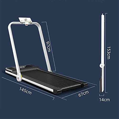 Image of Folding Treadmills Folding Treadmill for Home Use, Under Desk Folable Electric Walking Jogging Exercisehine for Small Spaces,2 in 1 Compact