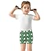 Sletend Cute Panda Girls’ Comfy Lined Shorts Lightweight & Skin-Friendly Cotton for All-Day Comfort Ideal for Travel Beach or Home Lounging Toddler Sizes