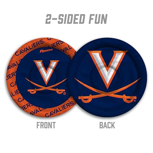 Image of YouTheFan NCAA Virginia Cavaliers Flimzee Bean-Bag Flying Disc