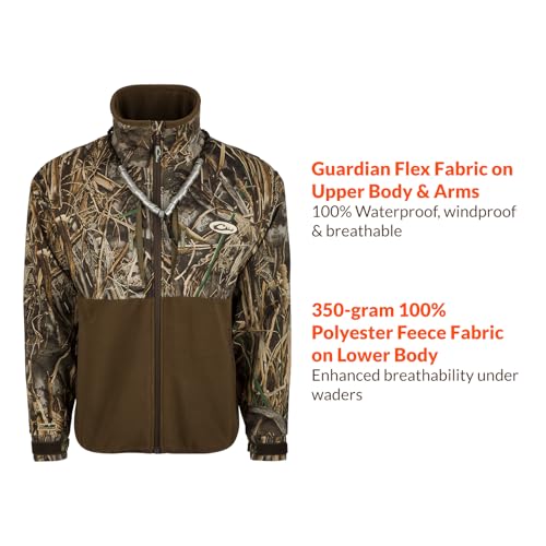 Image of Drake Waterfowl Men's Mst G-flex Eqwader Full Zip Jacket