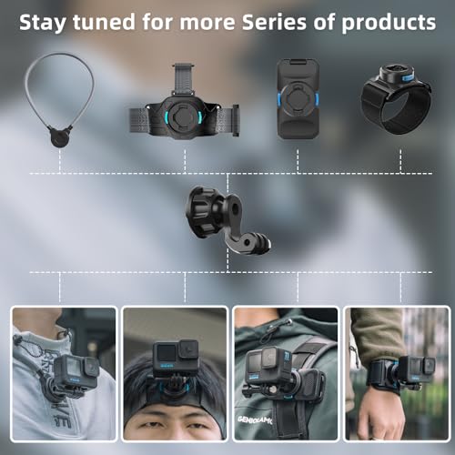 Support de cou magnétique pour GoPro collier de fixation rapide POV