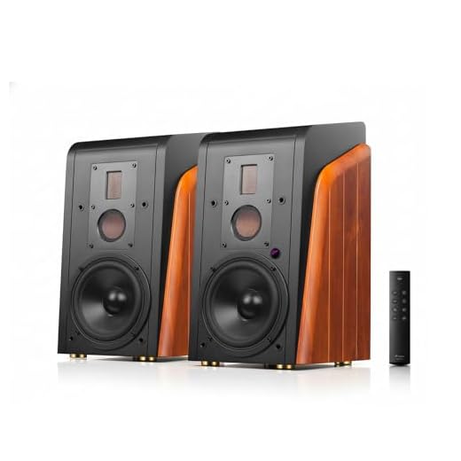HiVi-Swans M300MKII Bluetooth Bookshelf Speakers Wireless, Studio Speakers 3 Way Audiophile Speakers, Hi-Res Sound 6.5" Woofer WiFi Speakers for Home Use