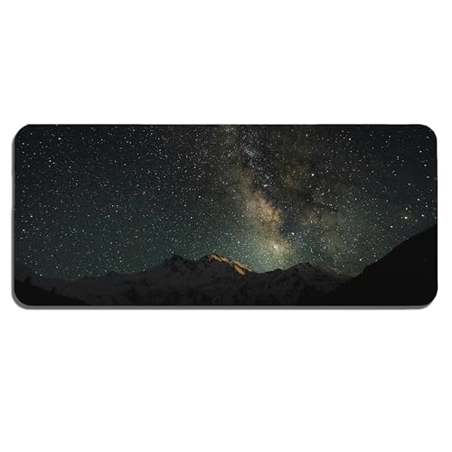 Image of Gaming Mouse Pad XL Extended Large | with Non-Slip Rubber Base, Waterproof & Durable Desk Mat for, Office & Students | Laptop & PC Pad | 60x30cm