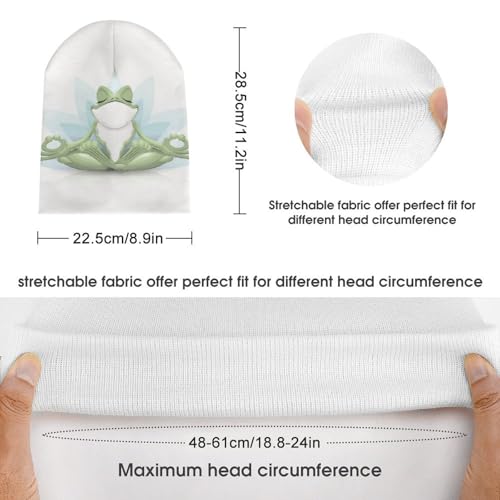 Bonnet tricoté avec ailes d'ange en maille extensible ultra douce - 2