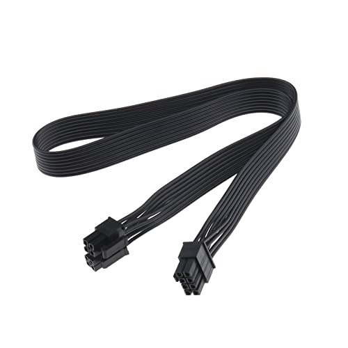 The Lord of the Tools CPU 8-Pin-Stecker auf CPU 8-Pin-Stecker (4+4 Abnehmbar) EPS-12V Mainboard-Netzadapterkabel Kompatibel mit Corsair Modular Power Supply 62 cm 24,41 Zoll