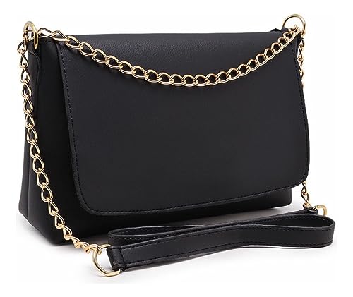 Kit Bolsa 4 Peças Top Couro Transversal Saquinho