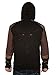 JINX The Witcher 3 Geralt Armor Men's Gamer Zip-Up Hoodie, Black/Brown, Small