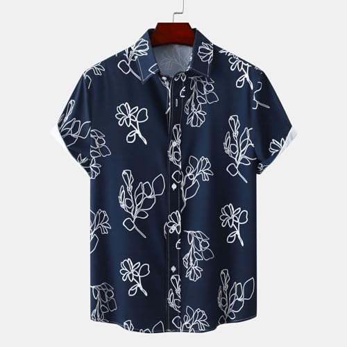 Camisa de botão masculina casual com dobras, xadrez, casual, abotoada, com bolso, camisa masculina d