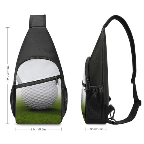 Bolso bandolera sport para golf, mochila casual miniatura 2