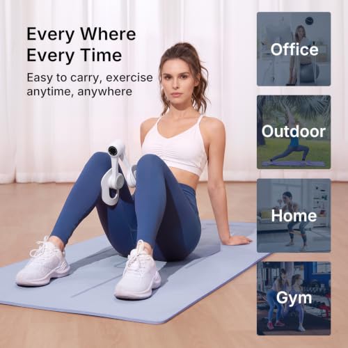 Image of MERACH Pelvic Floor Exercise Devices, Thigh Trainer, Inner Thigh Exerciser | Easy Shaping, Quickly Activates Floor Muscles, 360 Rotation and High-Quality Materials, Suitable for Everyone