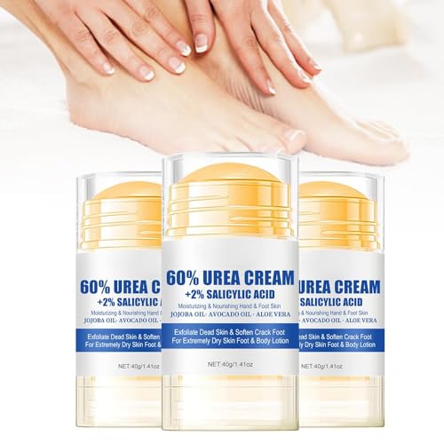 Crema hidratante y anticracking Foot Cream, 2025 Última Crema Hidratante y Antiagrietamiento para los Pies, Crema Urea Crema Cuidado de Pies Alivia la Sequedad Extrema y el agrietamiento de los Pies