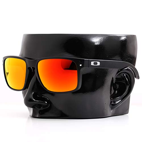 IKON LENSES Polarized Replacement Lenses For Oakley Holbrook XL (OO9417) Sunglasses (Fire Orange Mirror)