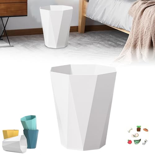 Fashionable Small Trash Can, Plastic Trash Bin, Trash Cans for