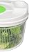Greenco Easy Spin Manual Salad Spinner, 3.2 quart, White