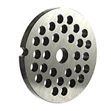 Grinder Plate for #8 Grinders, Fits Most #8 Size Grinders, with 1/4