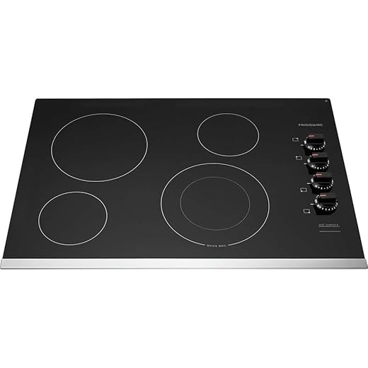 Frigidaire 30" Electric Cooktop with Stainless Trim