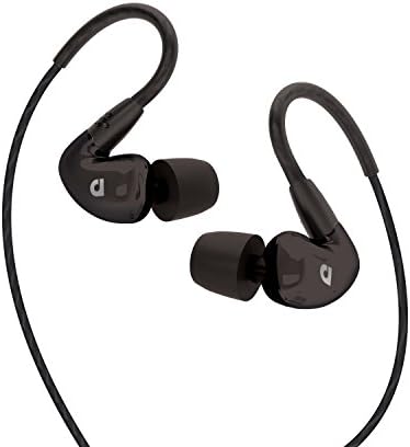AudioflyAF100C in-Ear Monitor with 3 Button Mic and Control for Smartphones (Black)