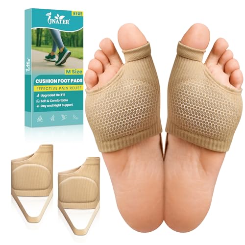 JNATER Honeycomb Gel Metatarsal Pads
