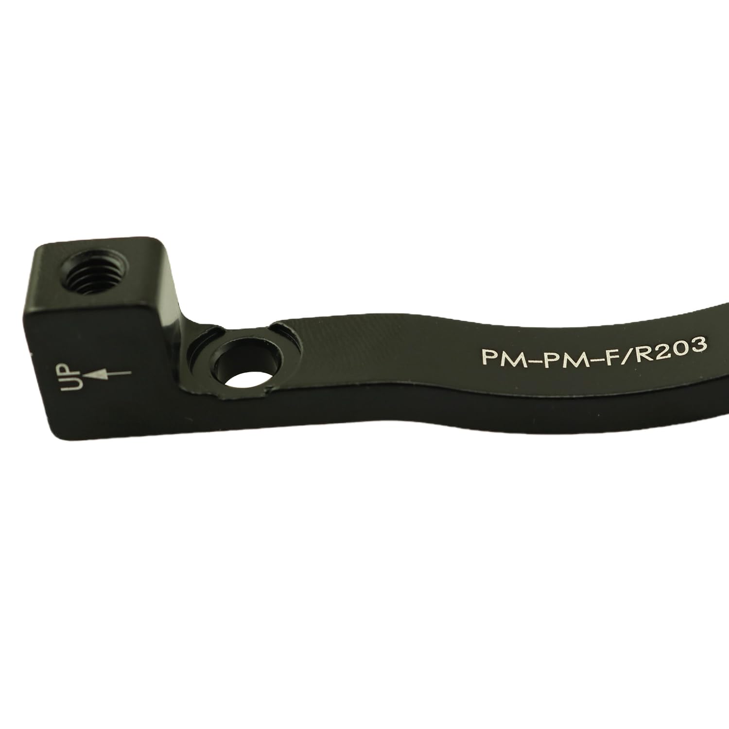 Fahrrad-Scheibenbremsen-Adapter, Vorderscheibe, 203 mm, Bremsbeläge, Gabelstapler, Konverter, Bremssattel-Halterung, Adapter, Teile für MTB, Mountainbike, Schwarz
