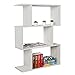 RICOO Étagère Rangement 97 x 70 x 25 cm Meuble bibliotheque Chêne Clair 3 Cases WM072-EP