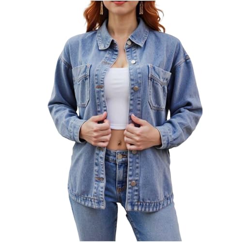 Chemise en jean gilet boutonné fini les vestes rigides et froides