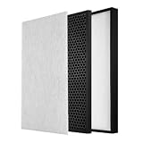Filtr Węglowy HEPA FZ-A50HFE FZ-A50DFE Wymienny Oczyszczacz Powietrza, Compatible With Sharp, KC-A50E KC850E KC-C100E KC-A50T KC-850T KC-C100T, Filtr Siatkowy Sitko(1set)