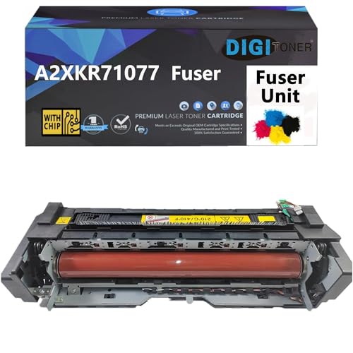 DIGITONER A2XKR71077 Fuser Unit Replacement for Konica Minolta A2XKR71077 A2XKR71055 A2XKR71033 A2XKR71011Fuser Unit Compatible with bizhub 554 C554 Printers,110V (1-Pack)