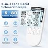 GHTENS TENS Gerät Schmerztherapie, 5-in-1 Reizstromgerät (TENS/EMS/IF/RUSS/DIY) zur Schmerzlinderung durch elektrische Nervenstimulation, mit 80 Massageprogrammen, 2 Kanäle und 8 Stück Elektroden Pad #2