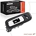A-Premium Front Left Driver Side Interior Door Handle with Power Lock Hole Compatible with Ford Taurus 2010 2011 2012, Black Bezel with Chrome Lever, Replace# AG1Z-5422601-AA
