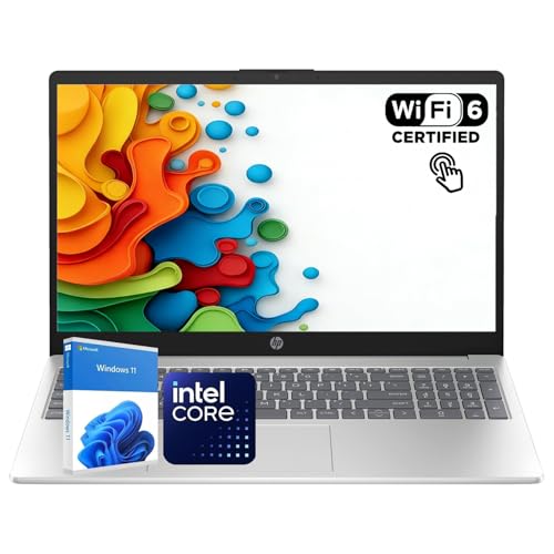 Image of HP Ultrabook 15.6 Touch-Screen Business Laptop Computer, 12th Gen Intel Core i3, 16GB DDR4 RAM, 512GB SSD, Windows 11, BrightView, Wi-Fi 6, Business & Student Use, No Mouse
