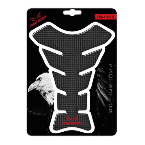 Protège-réservoir de moto carbone Ride Angry accessoire universel