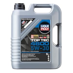 LIQUI MOLY Top Tec 4600 5W-30 | 5 L | Synthesetechnologie Motoröl | Art.-Nr.: 3756