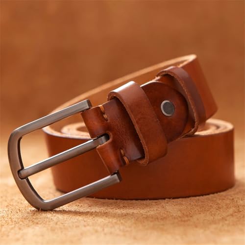 Leather Belts For Men Vintage Cowboy Male Belt2