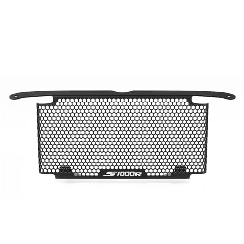 TiStm Motorrad Kühlergitter FÜR BMW S1000R S1000RR S1000XR HP4 Motorrad Kühlergrill Schutz Abdeckung Kühler Schutz Schutz Set Kühlerschutz-Schutzabdeckung (Color : S1000R logoC)