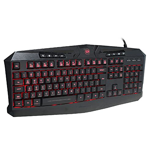 Redragon K503 Pc Gaming Keyboard, Wired, Multimedia Keys, Silent Usb Keyboard With Wrist Rest For Windows Pc Games (Rgb Led Backlit With Macro Recording) #TOP1