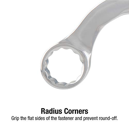 Sunex 9935 Sae Half Moon Wrench Set, 5/16 X 3/8-Inch - 13/16 X 7/8-Inch, Fully Polished, 5-Piece #TOP2