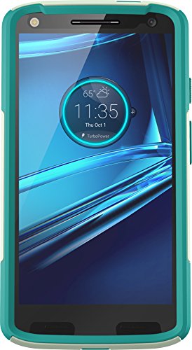 Otterbox Commuter Series Case For Motorola Droid Turbo 2 - Retail Packaging - Cool Melon (Sage Green/Light Teal) #TOP1