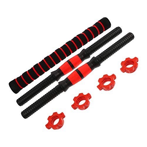 Totority Professional Dumbbell Bar Accessory Kit Gym Barbell Grip Rod for Dumbbells Sets
