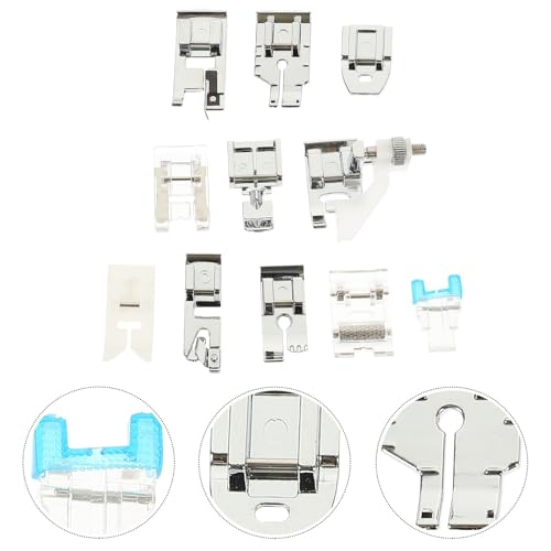Juego 11 Piezas Pies para Máquina de Coser Metal miniatura 7