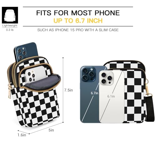 Image of YINHEXI Small Crossbody Bags for Women, Mini Cell Phone Wallet Purse, Shoulder Bag for Women and Men