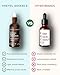Kreyol Essence - Haitian Black Castor Oil for Skin and Hair, Glass Bottle - Cold Pressed Castor Oil, Fuller-Looking Hair, Hexane Free, Natural Humectant
