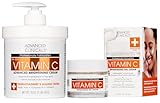 Advanced Clinicals Vitamin C Brightening Cream + Vitamin C Brightening Face Gel Cream Set