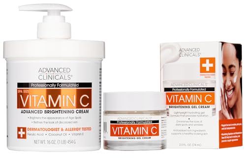 Advanced Clinicals Brightening Vitamin C 2pc Skincare Set