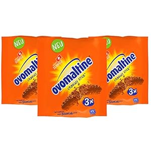 Ovomaltine 3er Pakje Knapperige Stok, 3x66g