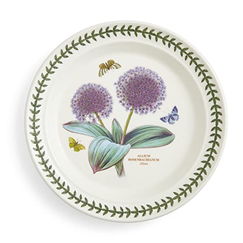 Portmeirion Botanic Garden 4 Piece Place Setting | Dinner Service For One With Assorted Motifs | Made In England From Fine Earthenware | Dishwasher Safe #TOP2