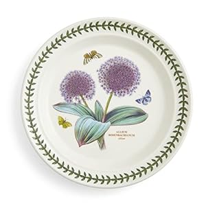 Portmeirion Botanic Garden 4-Piece Dinnerware Set, Assorted Floral Motifs - Dishwasher, Microwave, Freezer, Oven Safe - Decorative Tableware for Events & Formal Dinners, Made in England Portmeirion Botanic Garden 4 Piece Dinnerware Set Assorted Floral Motifs Dishwasher Microwave Freezer Oven Safe Decorative Tableware for Events Formal Dinners Made in England