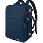 Taygeer Zaino da Viaggio 40x30x20 Compatibile con Ryanair e Wizzair, Zaino Bagaglio a Mano 40x30x20 Borsa da Cabina con Portascarpe, Zaini Porta PC 15.6 Pollici per Viaggio Scuola Lavoro, Blu